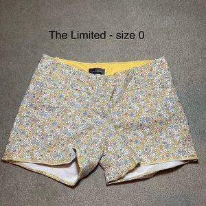 The Limited Flower Shorts